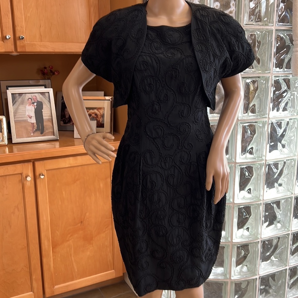 EUC Vintage Carmen Marc Valvo Two Piece Evening Dress